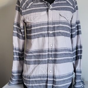 Golden By TNA Flannel Button Down Shirt